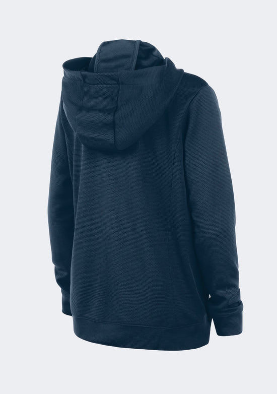 Nike Kids' Team Basketball Full Zip Stock Hoodie Navy