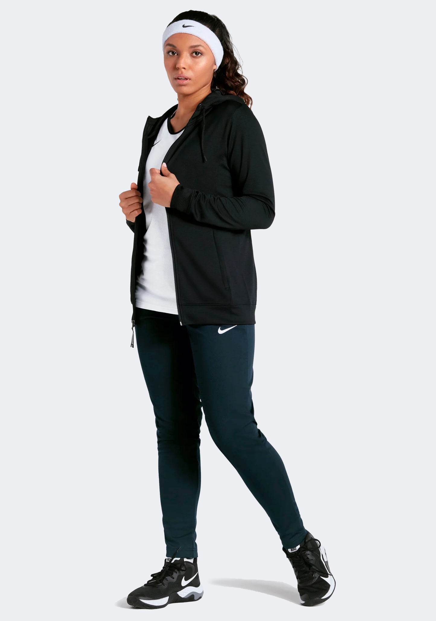 Nike Women's Team Basketball Stock Pants Navy