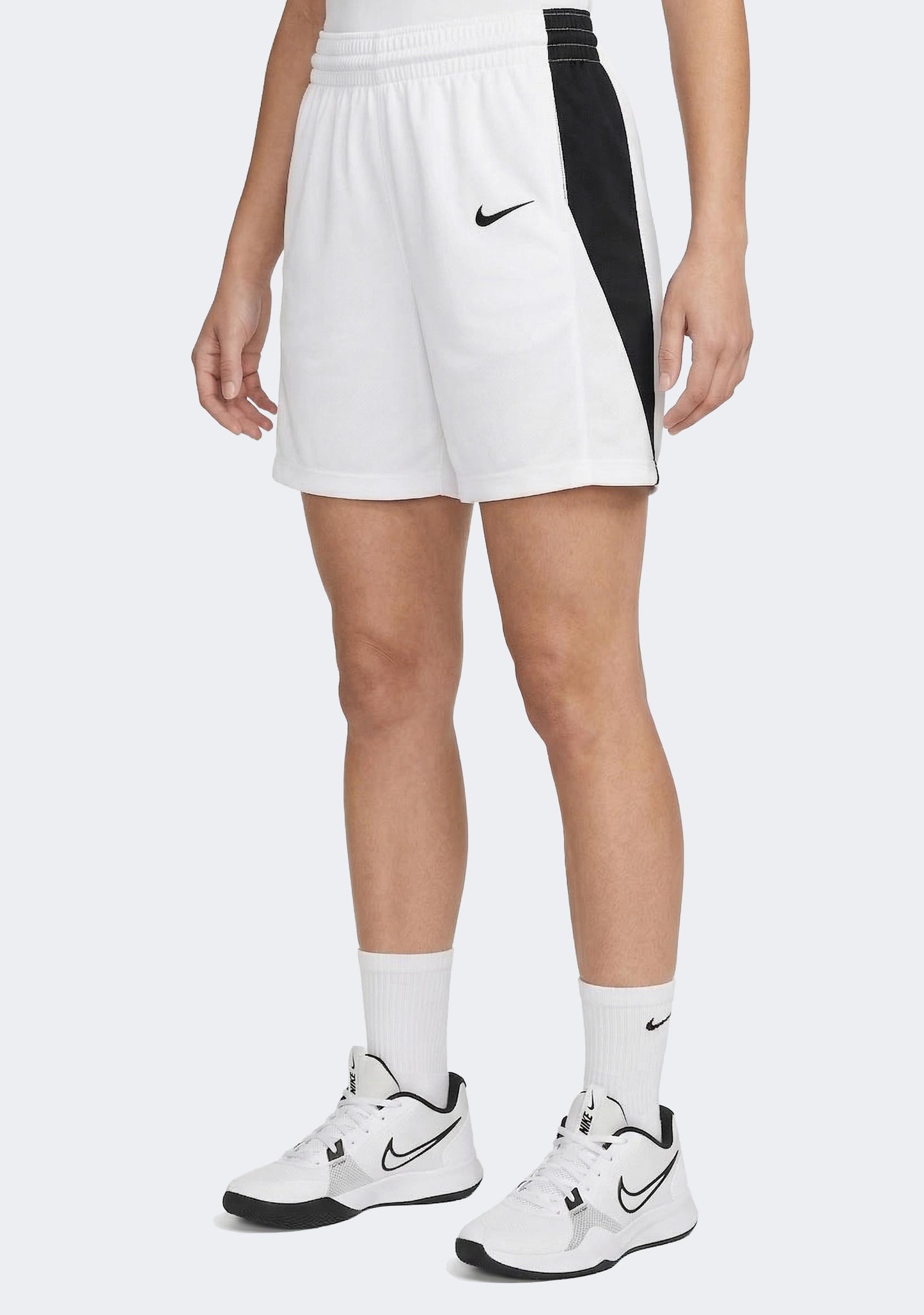 Nike Women's Team Basketball Shorts - White/Black