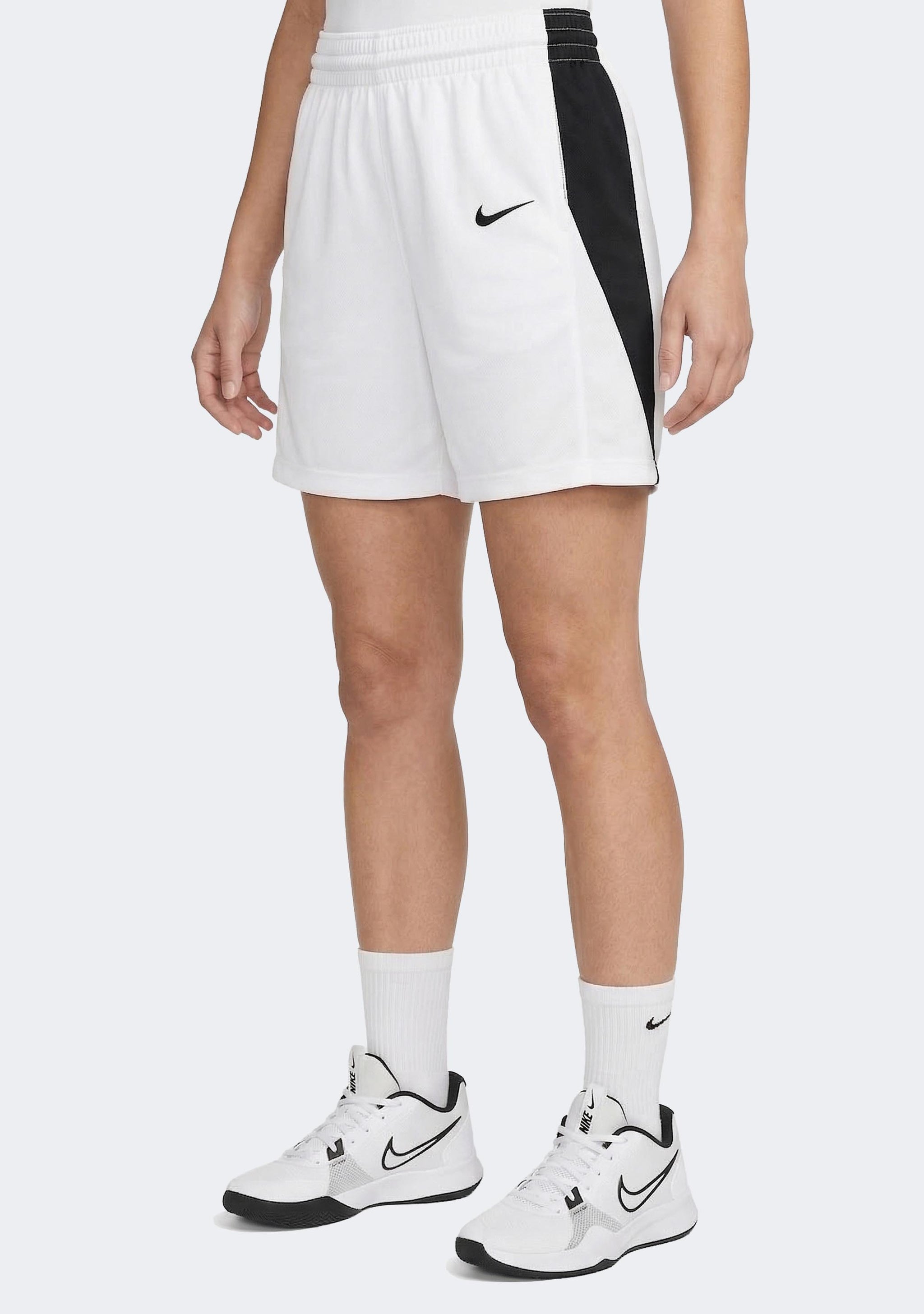 Nike Women's Team Basketball Shorts - White/Black