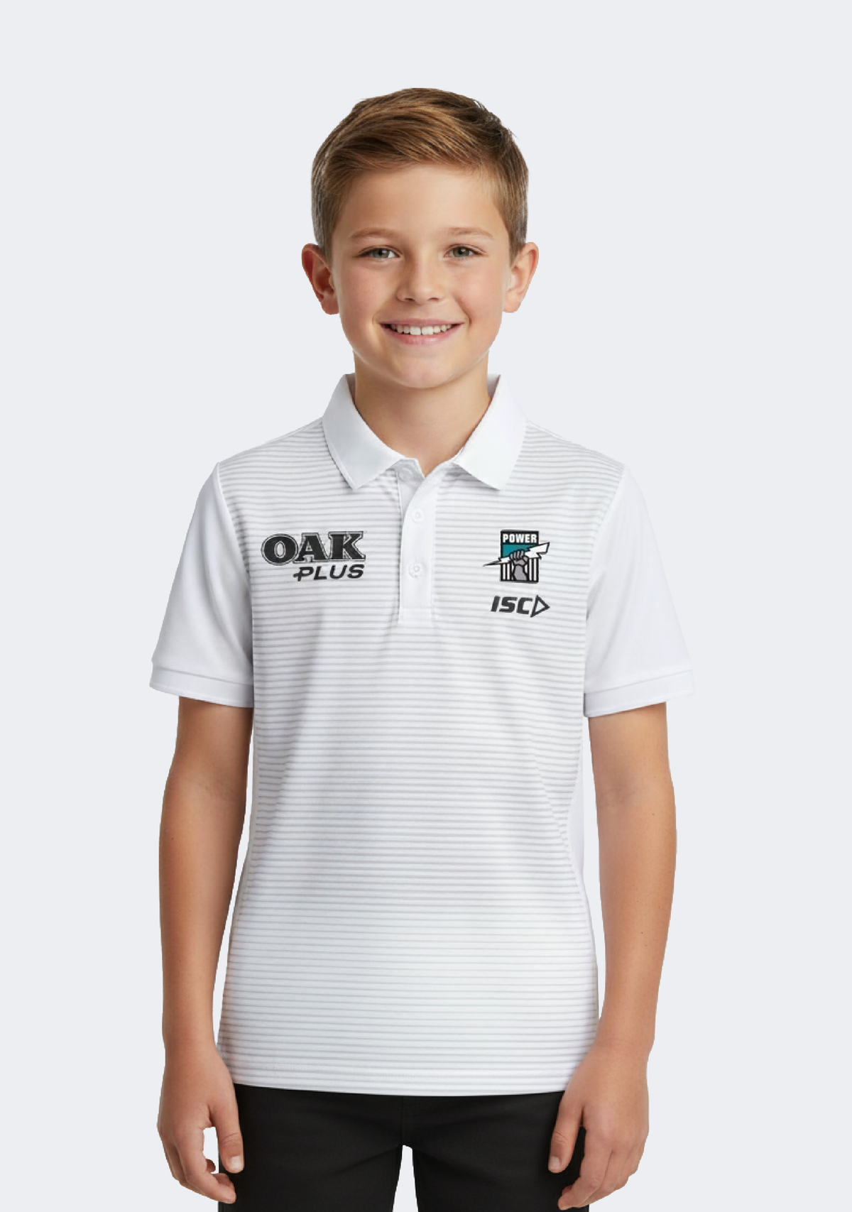 ISC Kids' Port Adelaide Performance Polo – Jim Kidd Sports