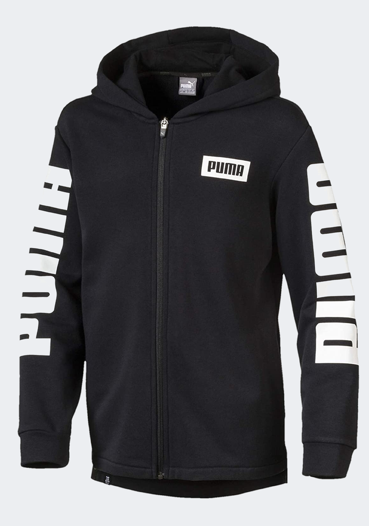 Puma Kids' Rebel Full Zip Hoodie