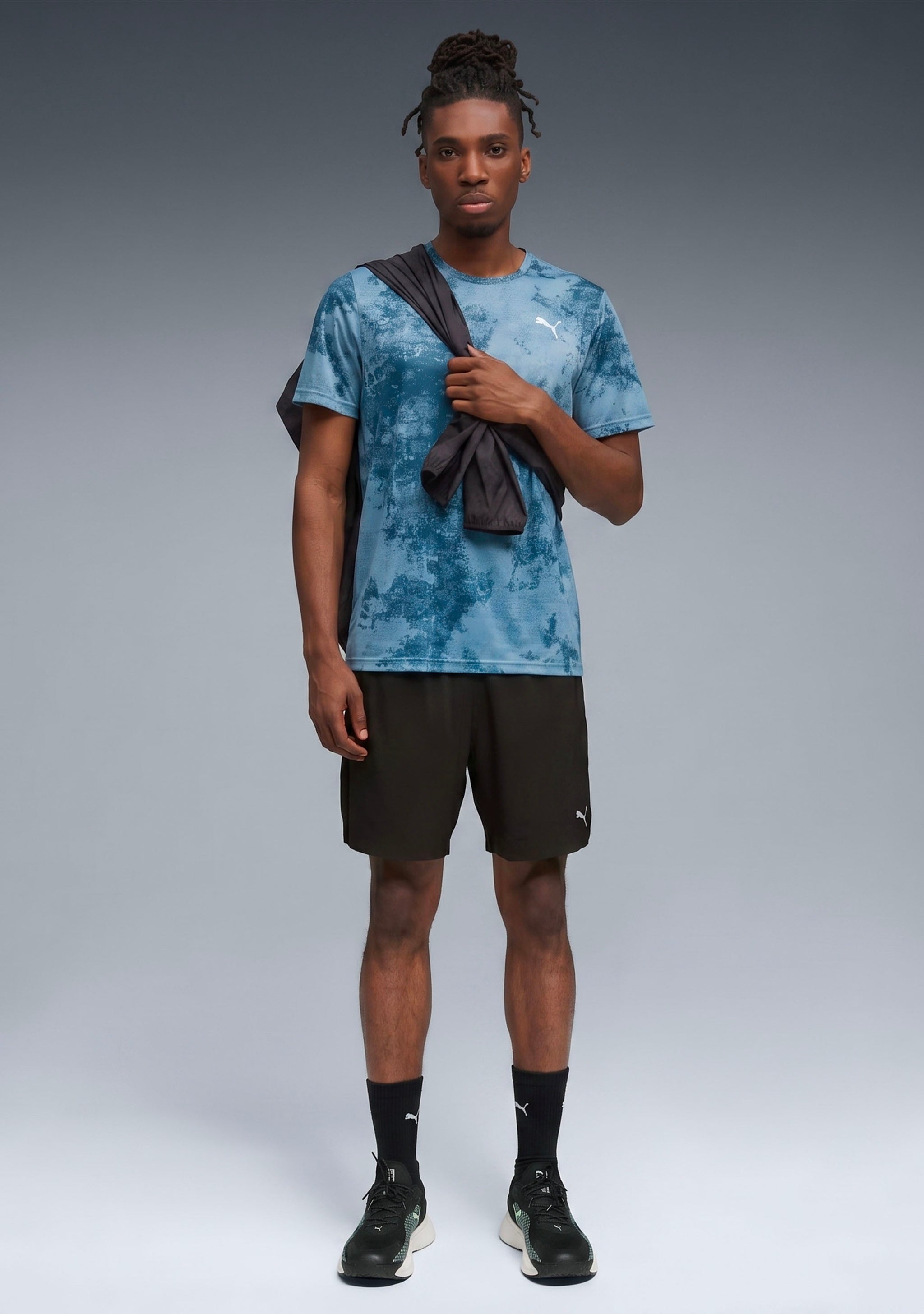 Puma Men's Train All Day Foundations Woven 7 Inch Shorts
