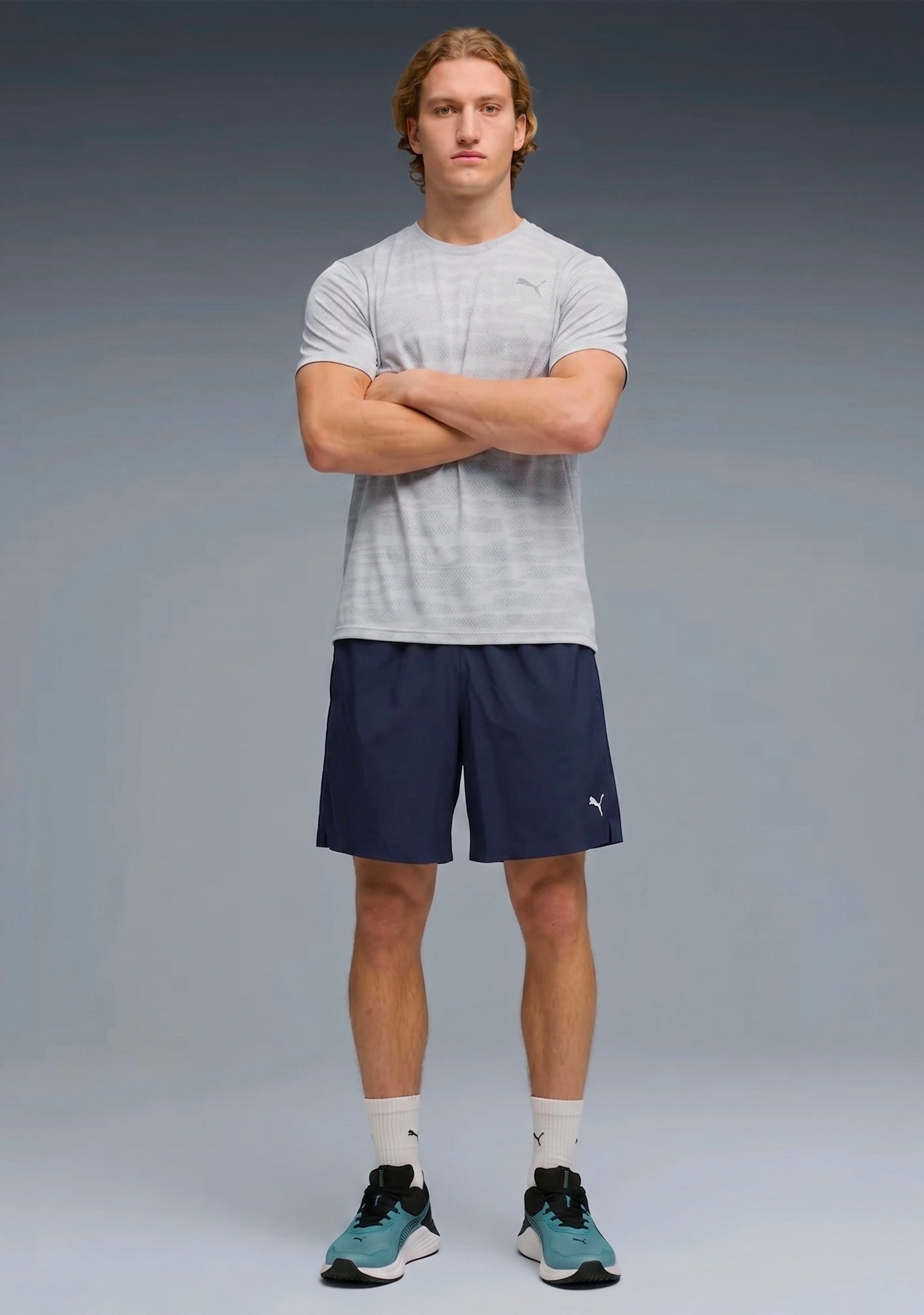 Puma Men's Train All Day Foundations Woven 7 Inch Shorts