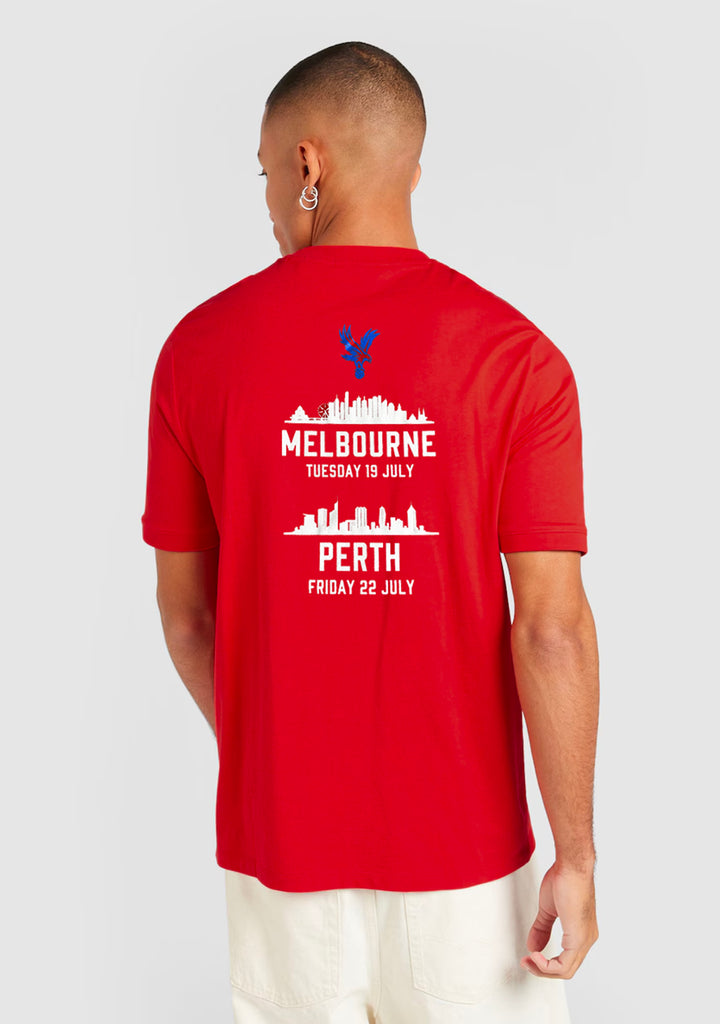 Gildan Adult Crystal Palace Supporter Tee Red