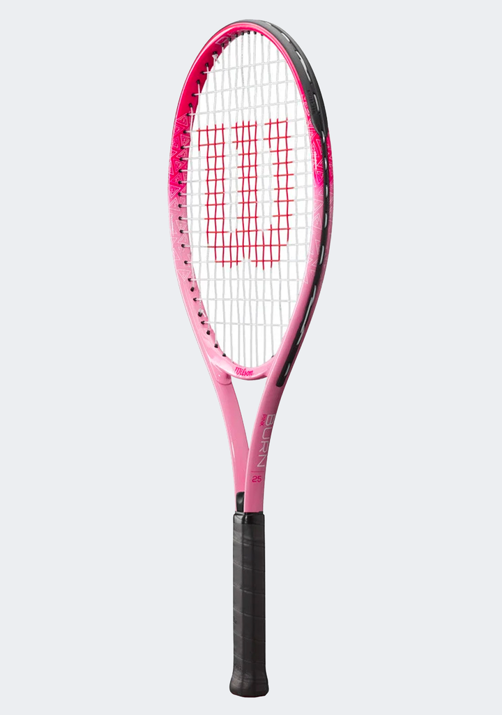 Wilson Junior Burn Pink Tennis Racquet 25