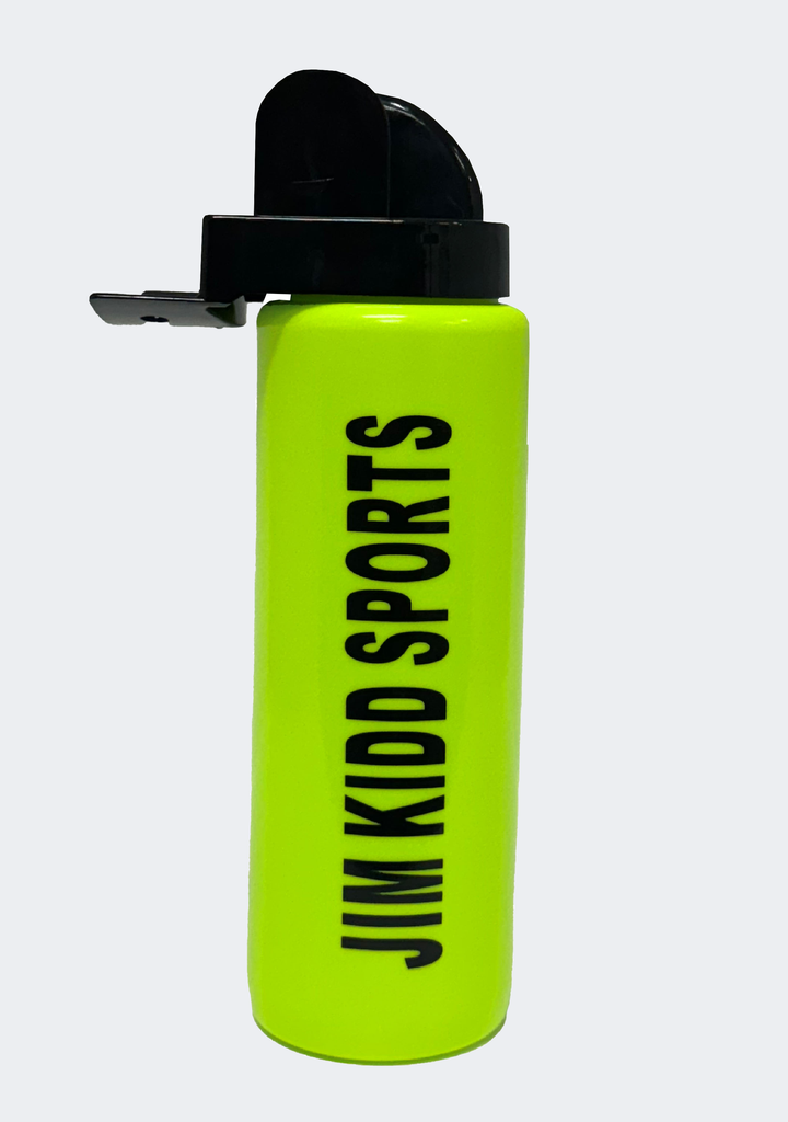 Jim Kidd Sports Chin Rest Water Bottle Lime/Black
