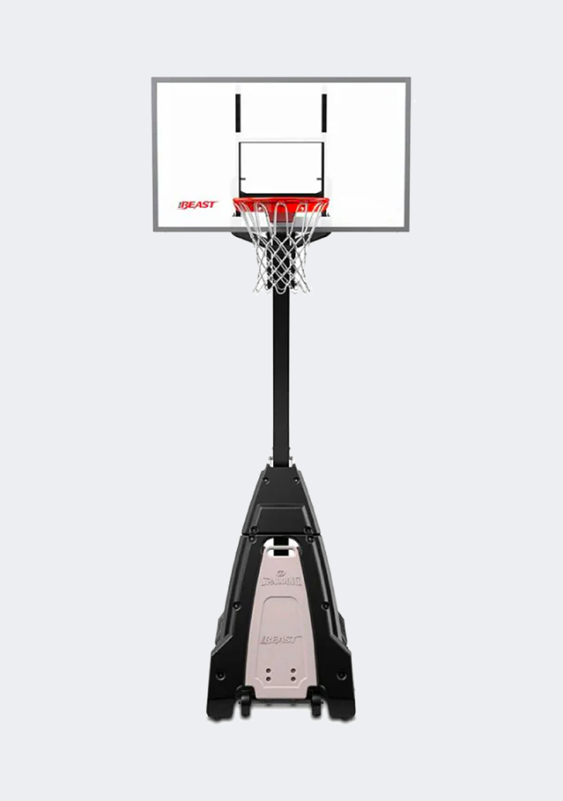 Spalding 60 inch Beast Portable Basketball System (U-Turn)