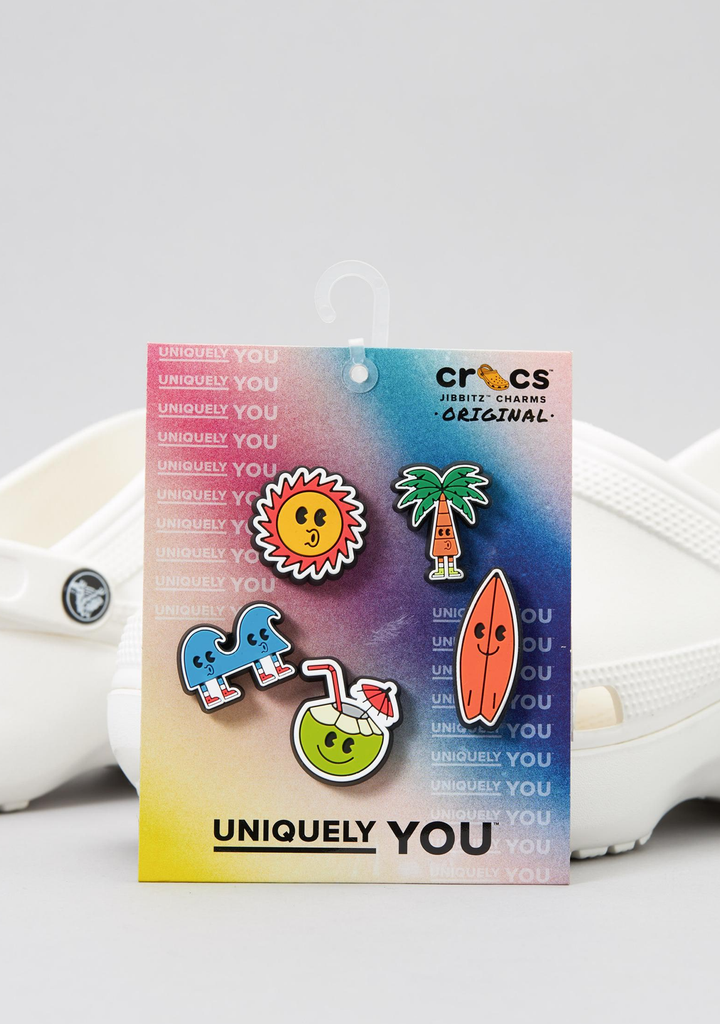 Crocs Tropic Oh Icon Jibbitz 5 Pack