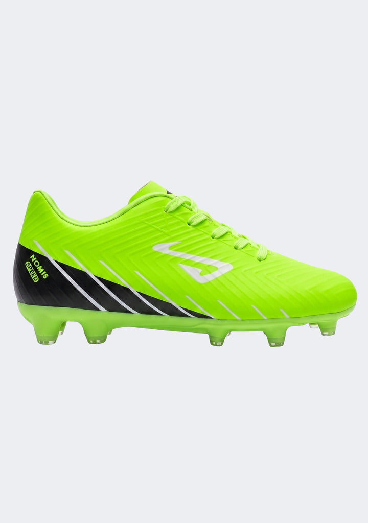 Nomis Kids' Speed FG Fluro Lime/Black/White