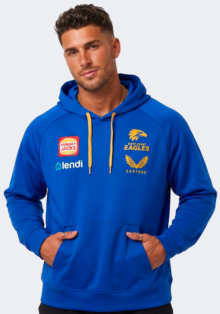 Castore Men’s West Coast Eagles Travel Hoodie