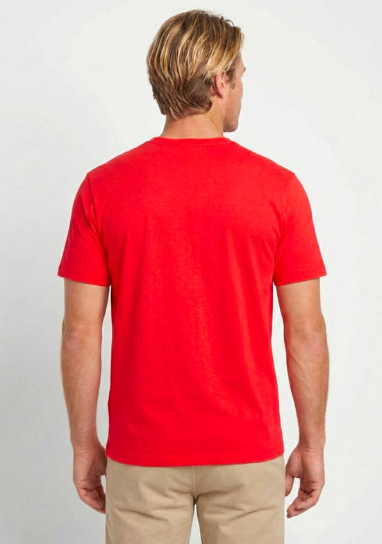 Champion Men's Script Logo Short Sleeve Tee Red