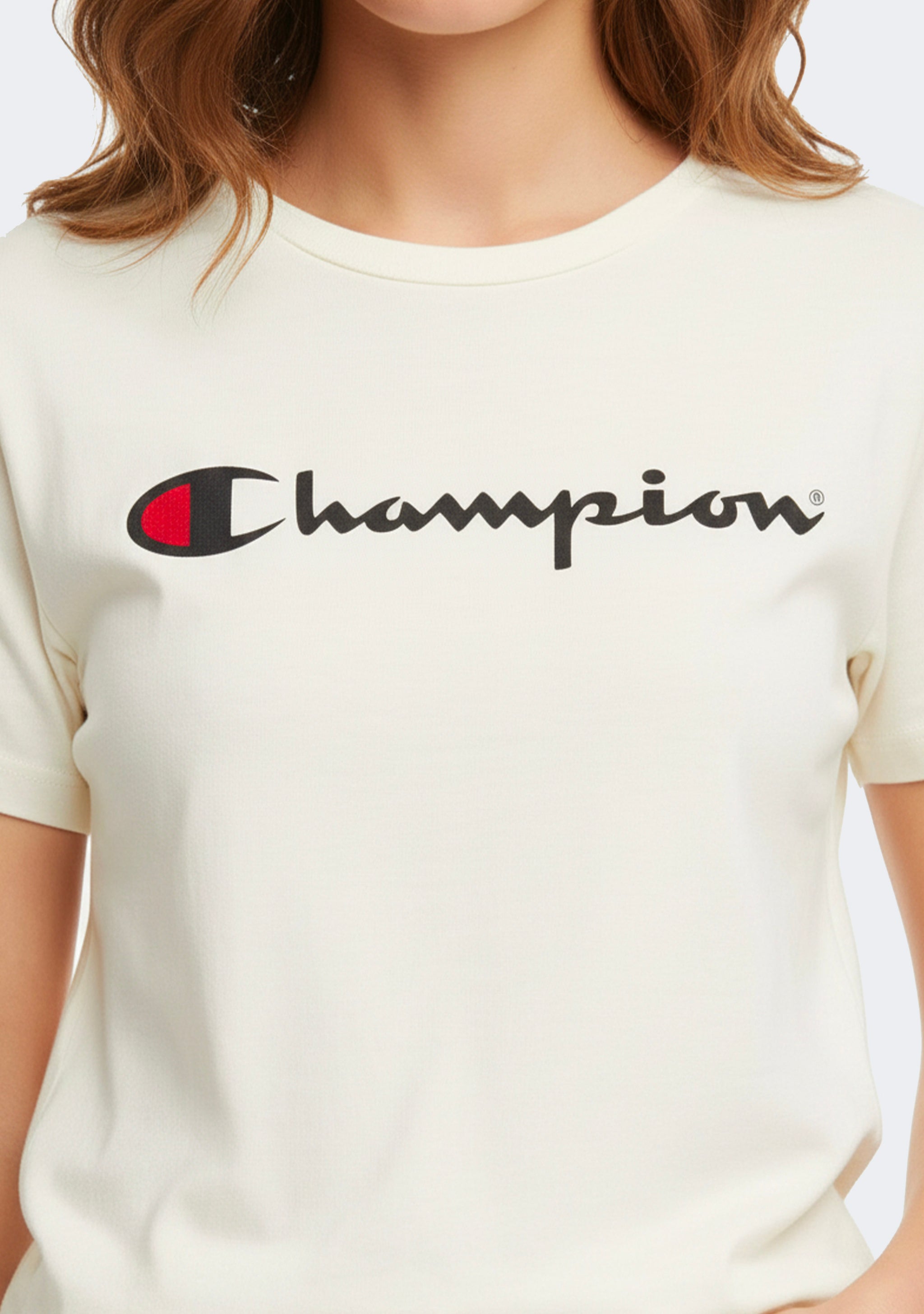 Champion Women's Script Short Sleeve Tee