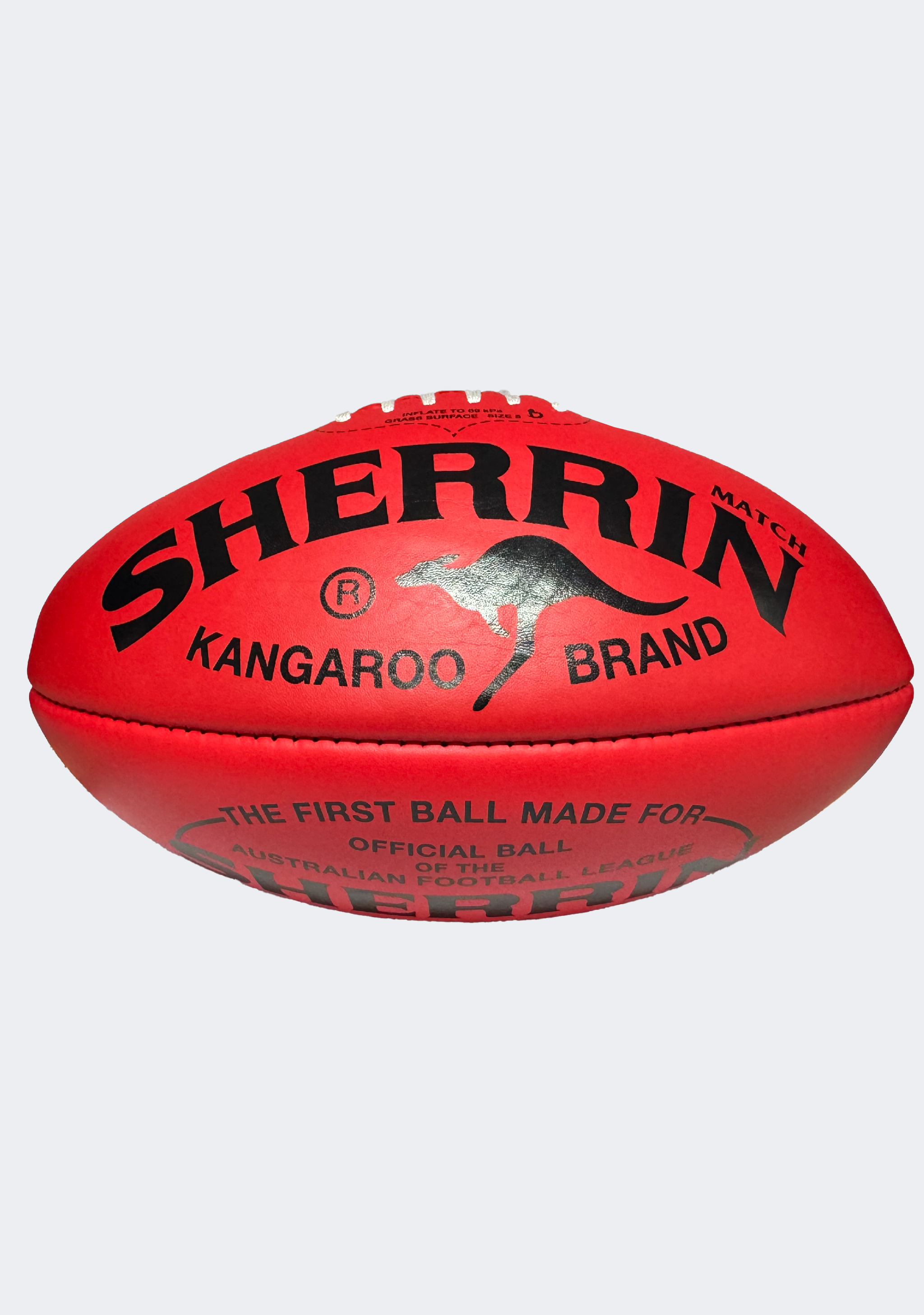 Sherrin Match Red Blemish Leather Ball Size 5