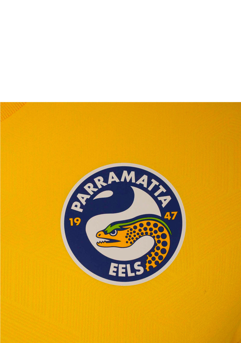 Macron Parramatta Eels M23 Senior Training Player Poly Shirt <BR> 58565538