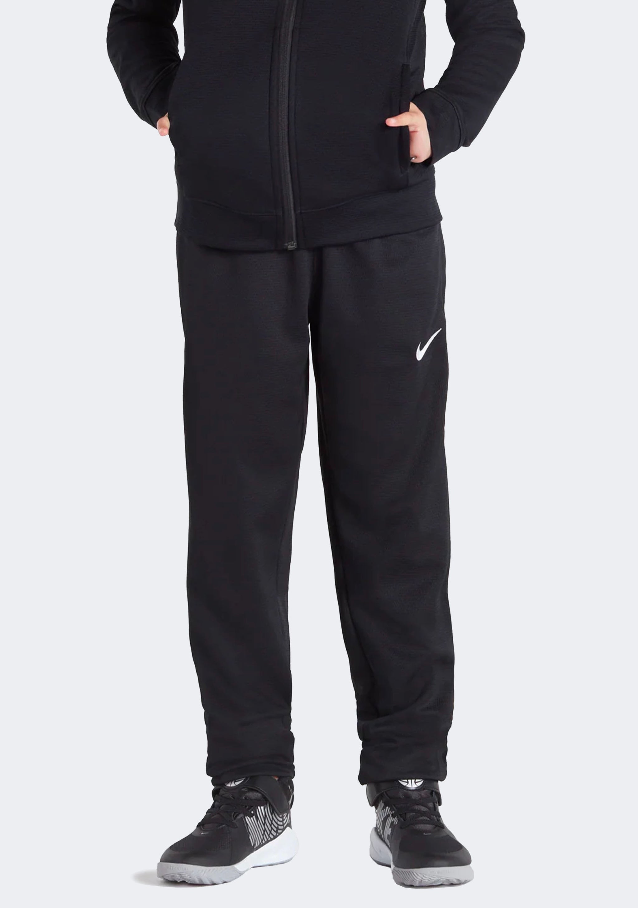 Nike Kids' Team Basketball Stock Pants Black