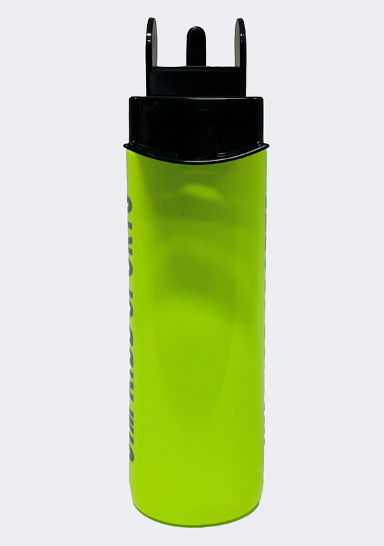 Jim Kidd Sports Chin Rest Water Bottle Lime/Black