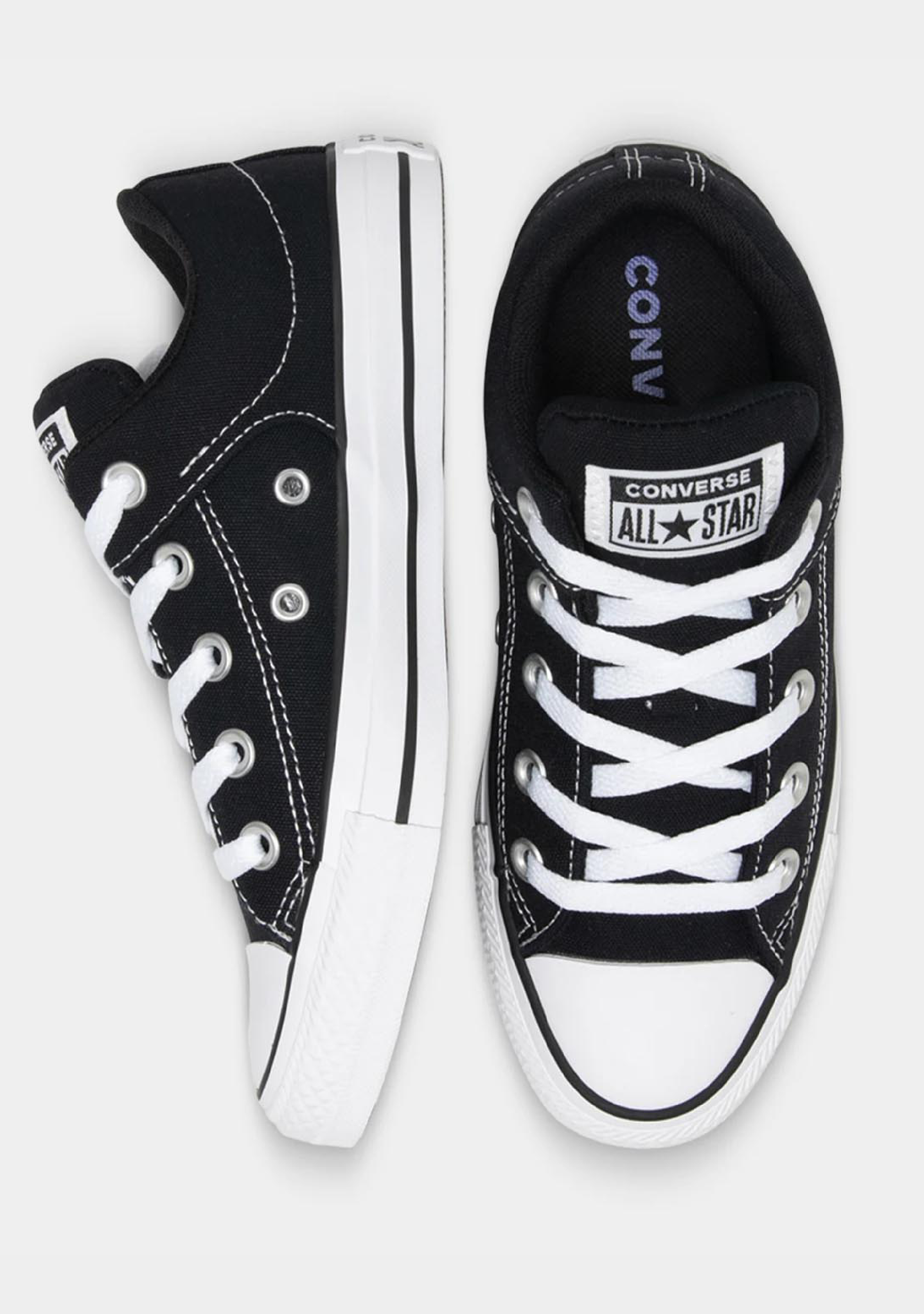 Converse Unisex Chuck Taylor All Star High Street Low Top Black