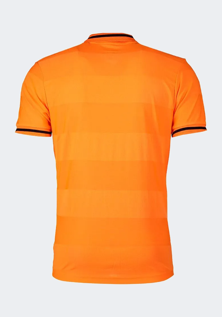 Sergio Tacchini Mens Retro Polo Orange