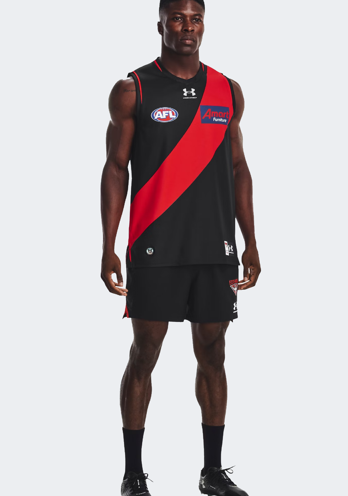 Under Armour Men's Essendon FC Replica Sleeveless Guernsey