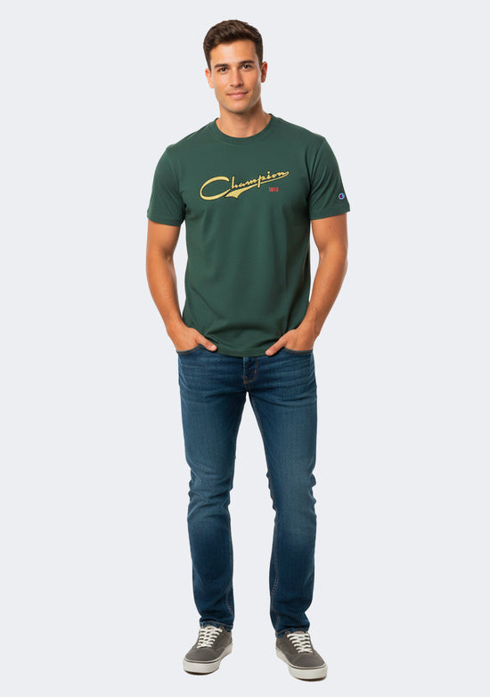Champion Men's Heritage Knights Script Logo Tee