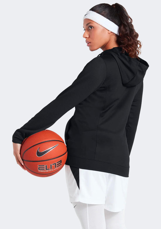 Nike Women's Team Basketball Full Zip Stock Hoodie Black