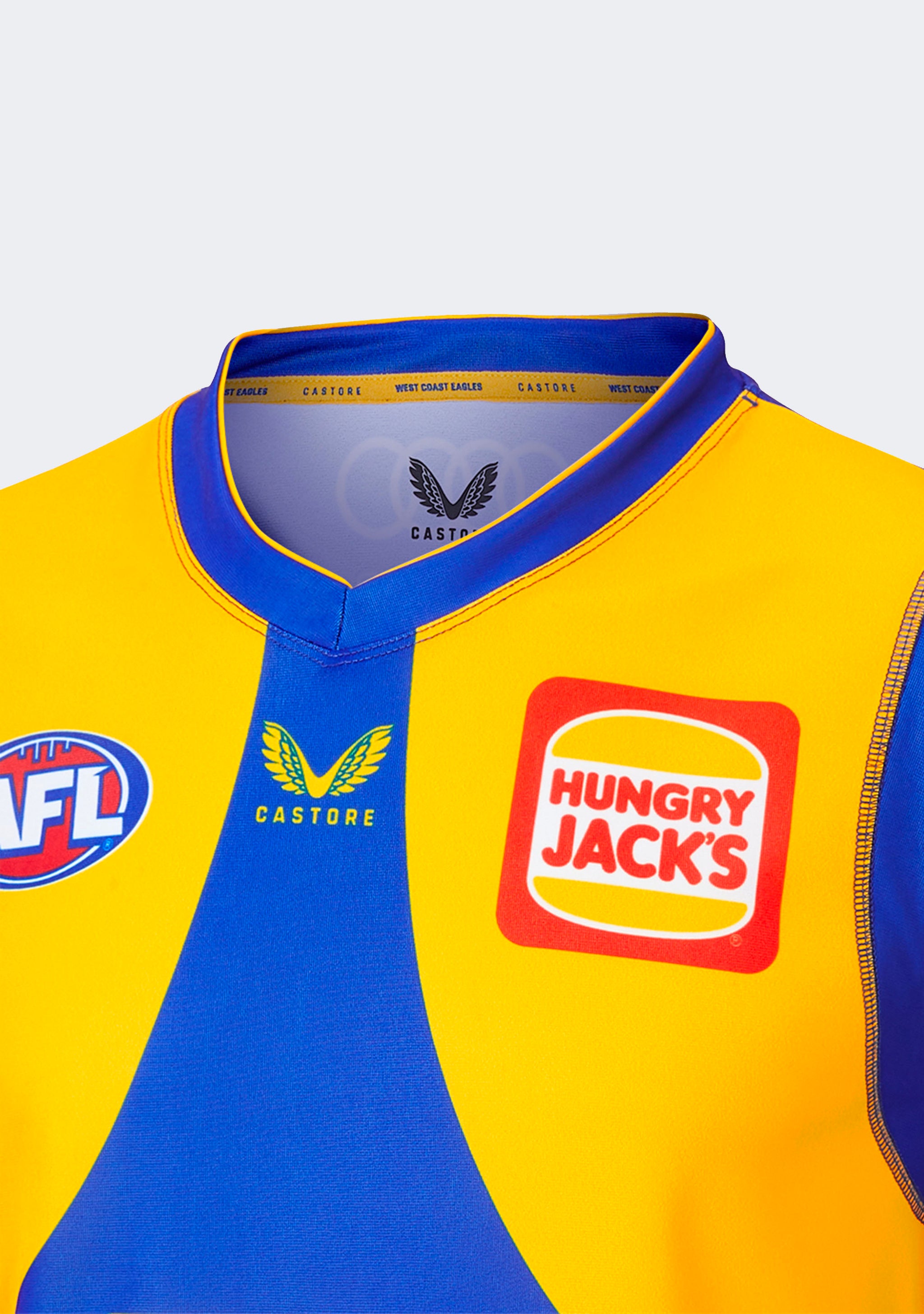 Castore Women's West Coast Eagles Replica Home Guernsey
