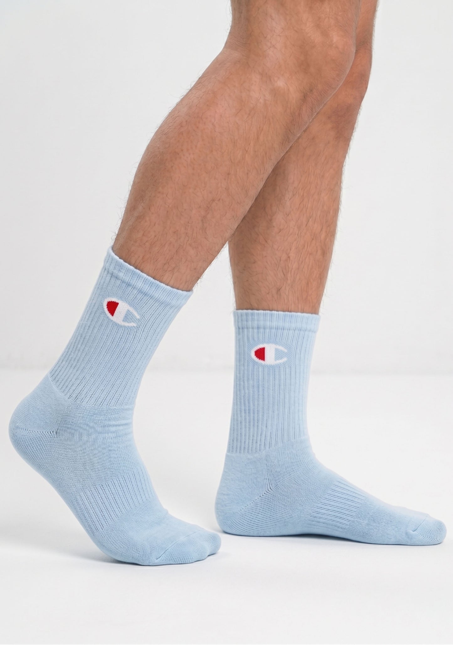 Champion Men's C Logo Crew 3 Pack