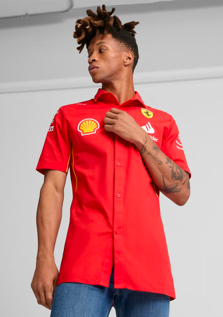 Puma Men's Scuderia Ferrari 2024 Replica Collection Team Shirt