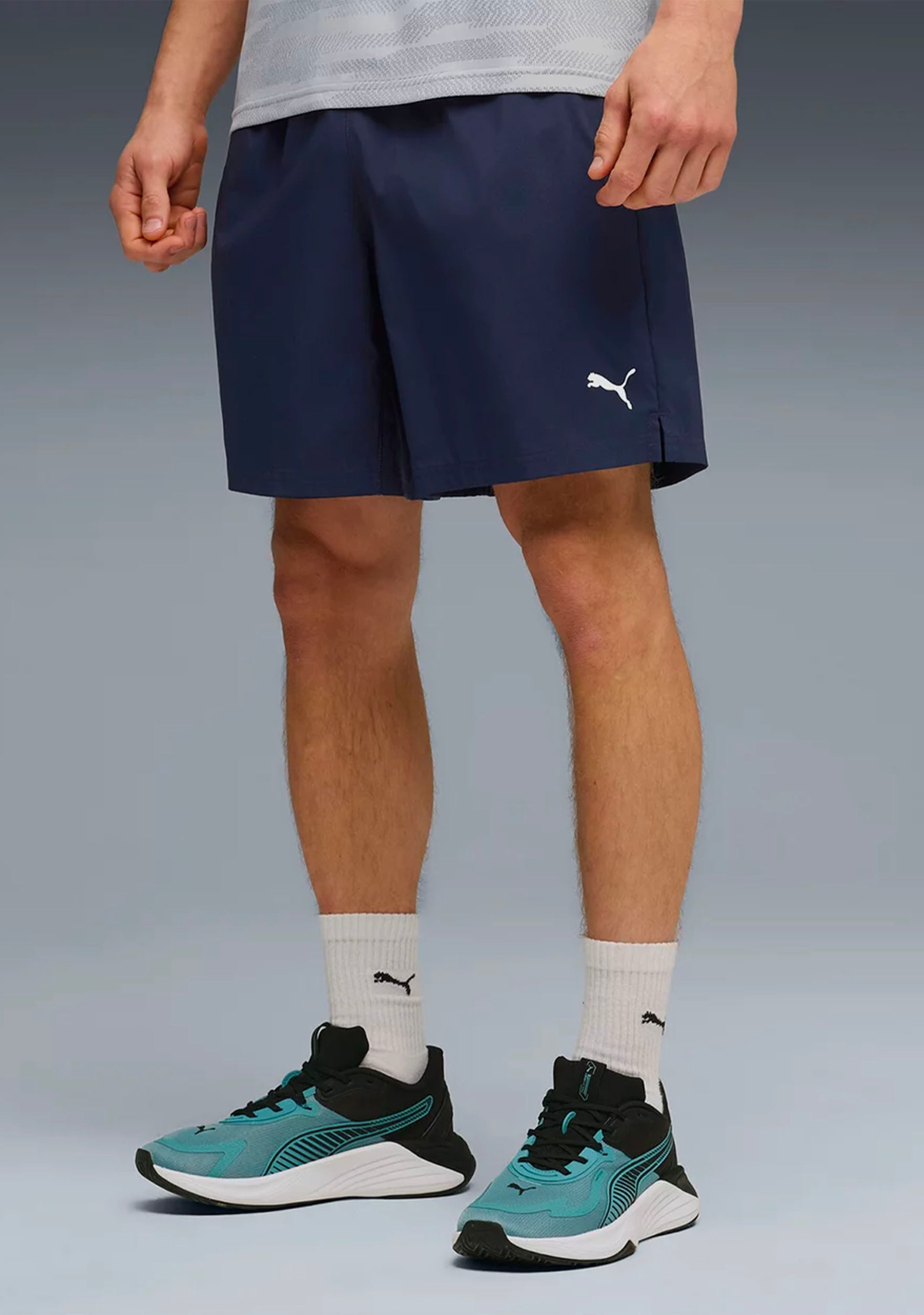 Puma Men's Train All Day Foundations Woven 7 Inch Shorts