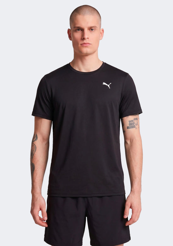 Puma Men's Train All Day Essentials Solid Cat Tee