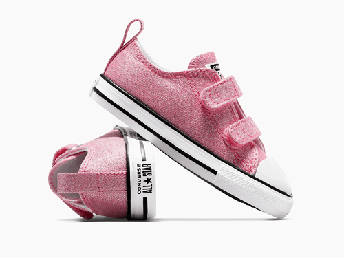 Converse Infants Chuck Taylor All Star 2V Prism Glitter Low Top <br> A04740C