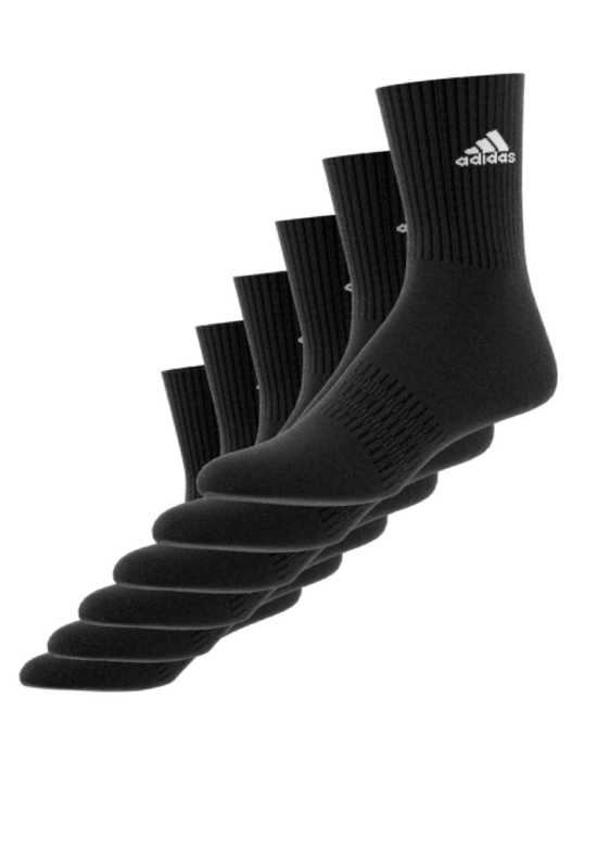 Adidas 6 Pack Cushioned Sportswear Crew Socks <BR> IC1316