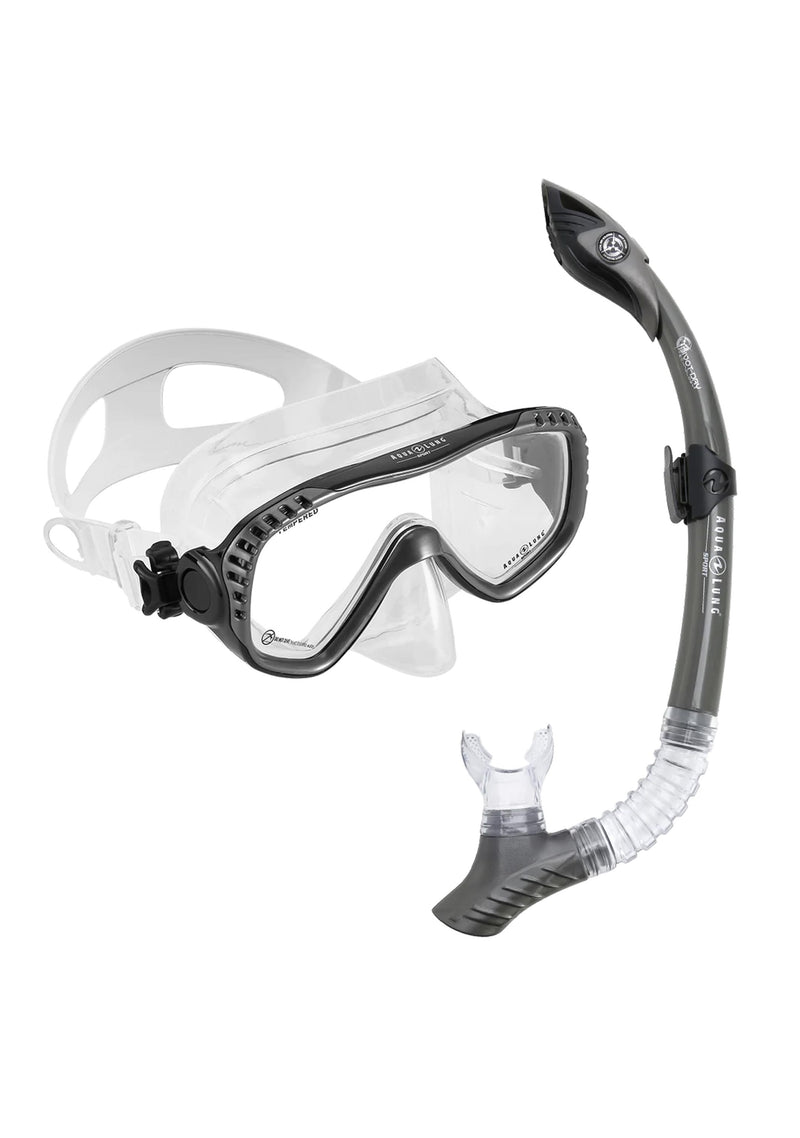 Aqua Lung Compass Combo Mask & Snorkel Black - SC296011 2L