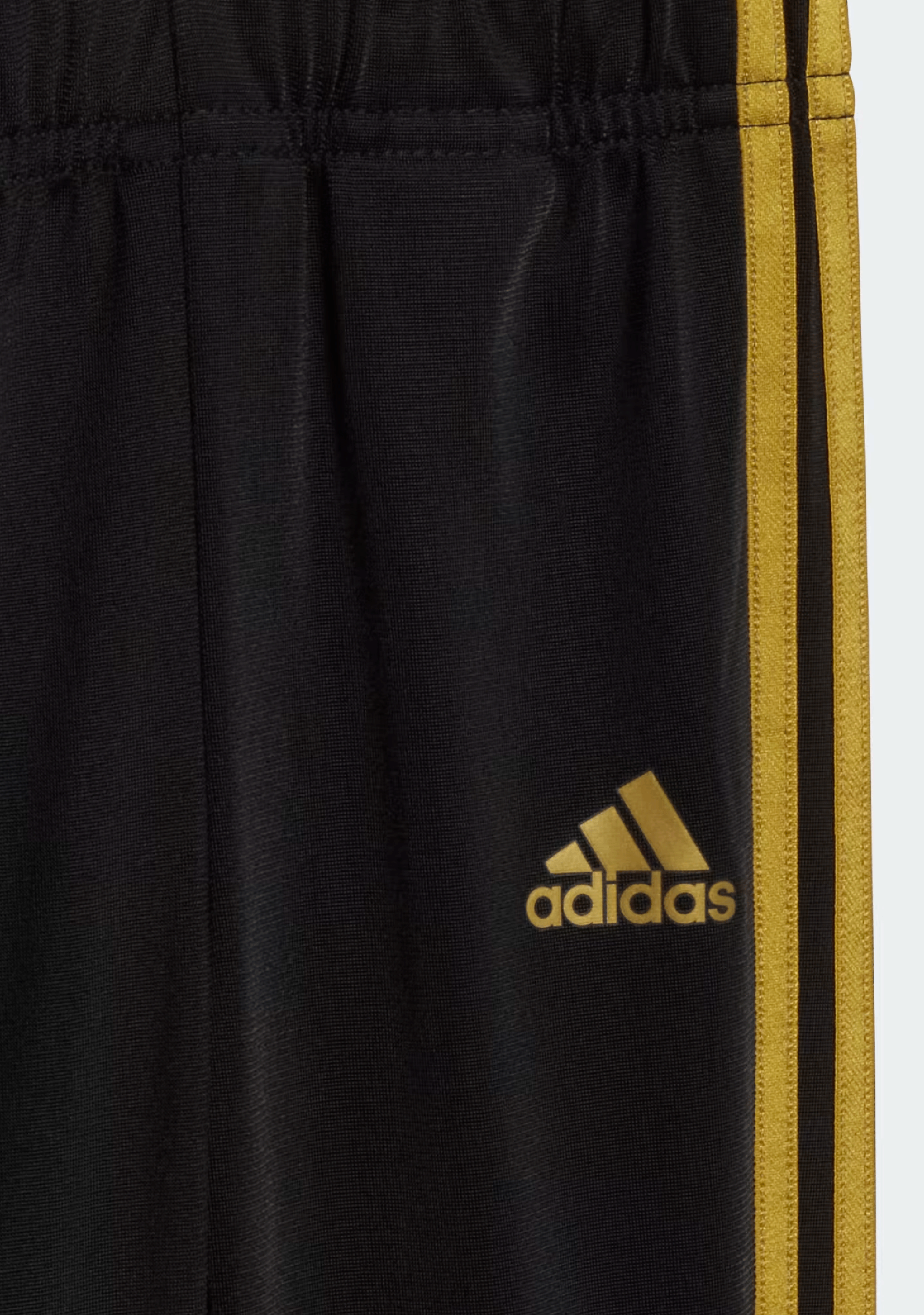 Adidas Infants Essentials Shiny Hooded Tracksuit