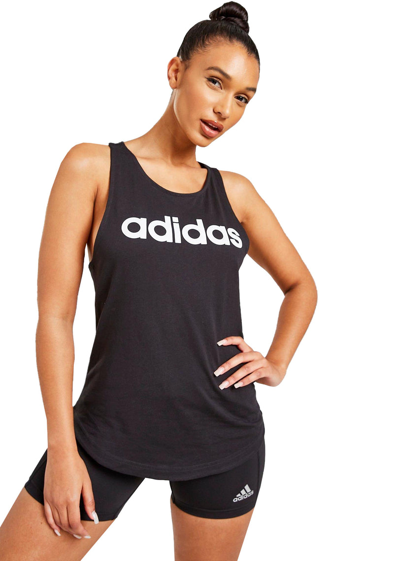 Adidas Womens Essentials Loose Logo Tank Top <br> GL0566