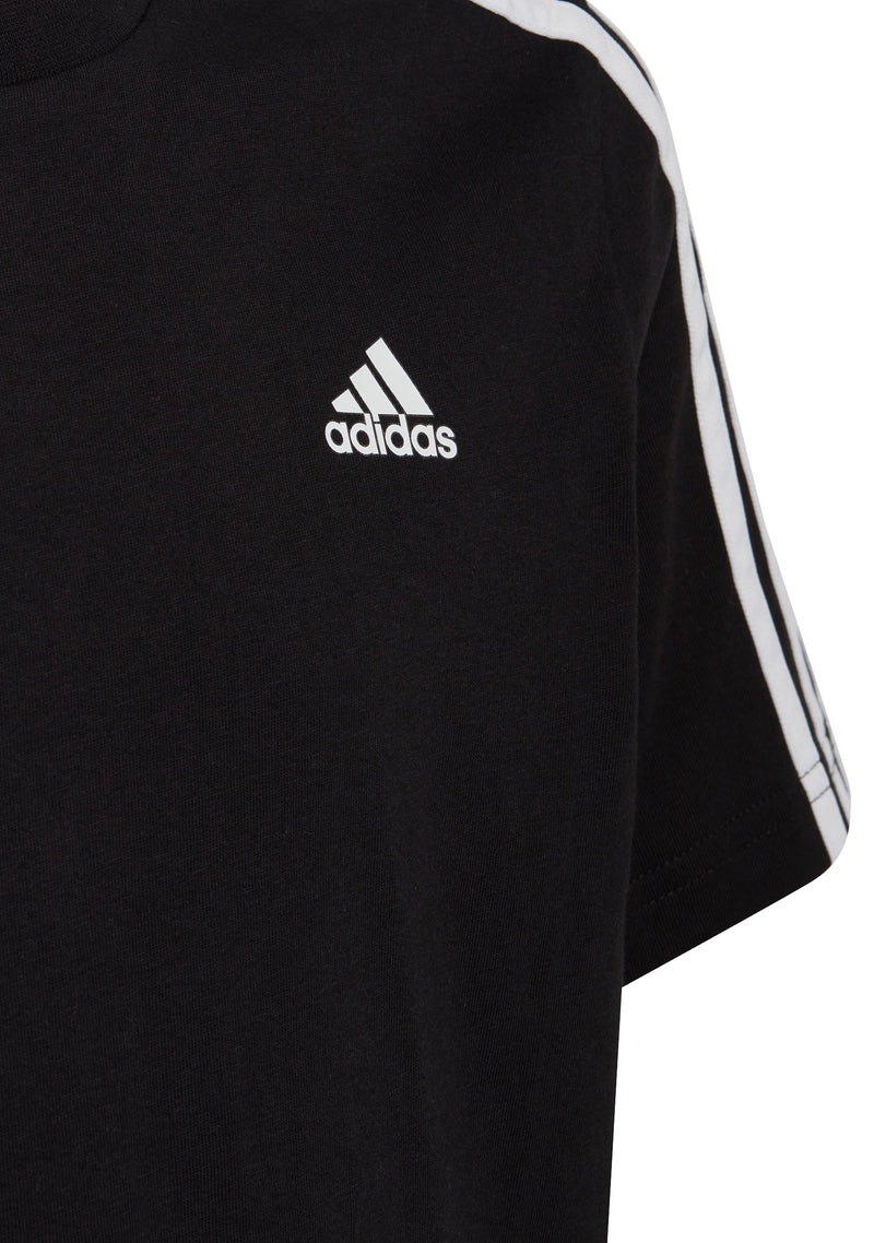 Adidas Kids  Essentials 3-Stripes Cotton Tee <br> HR6330