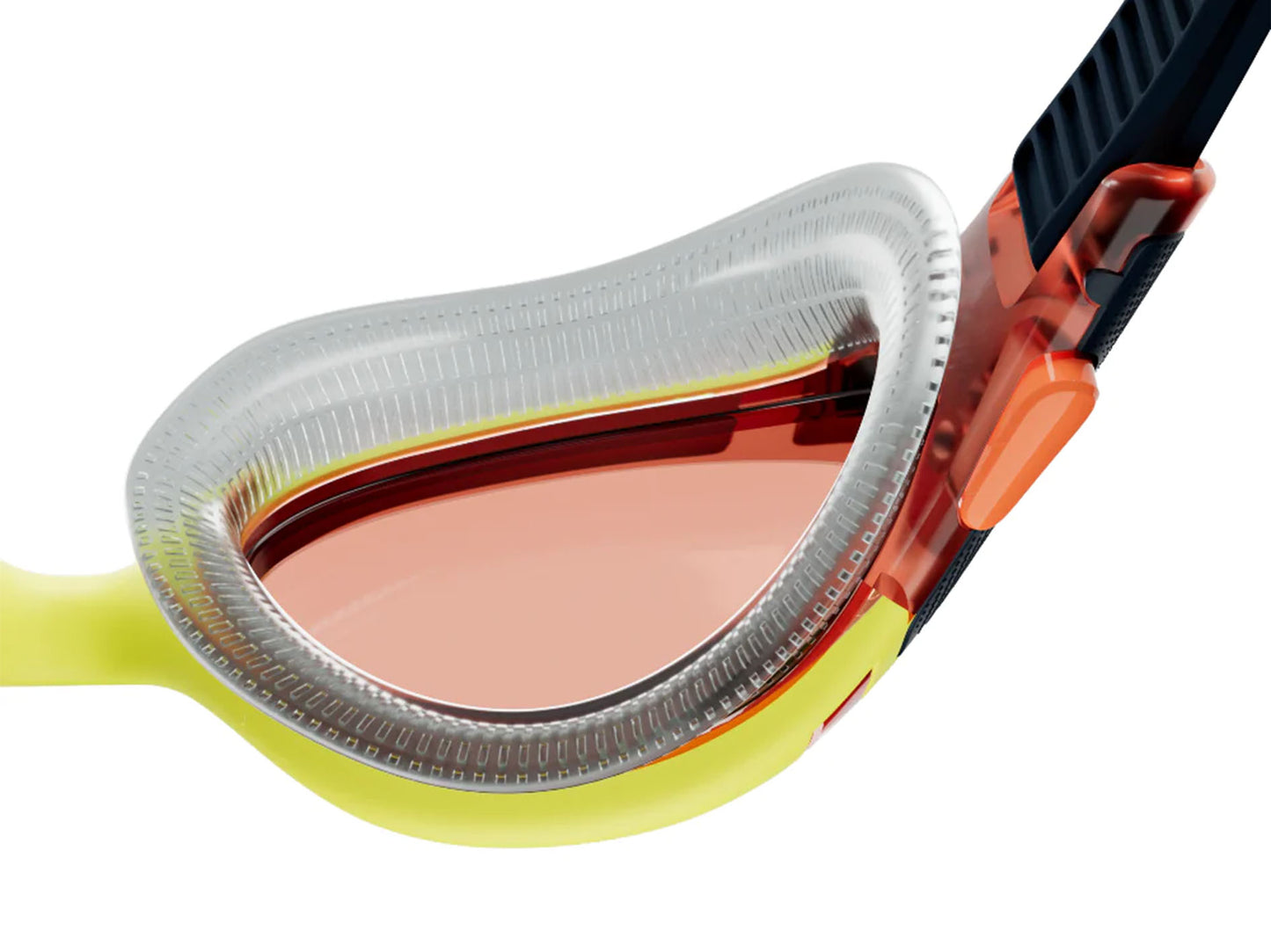 Speedo Biofuse 2.0 Goggle Orange/Black/Yellow