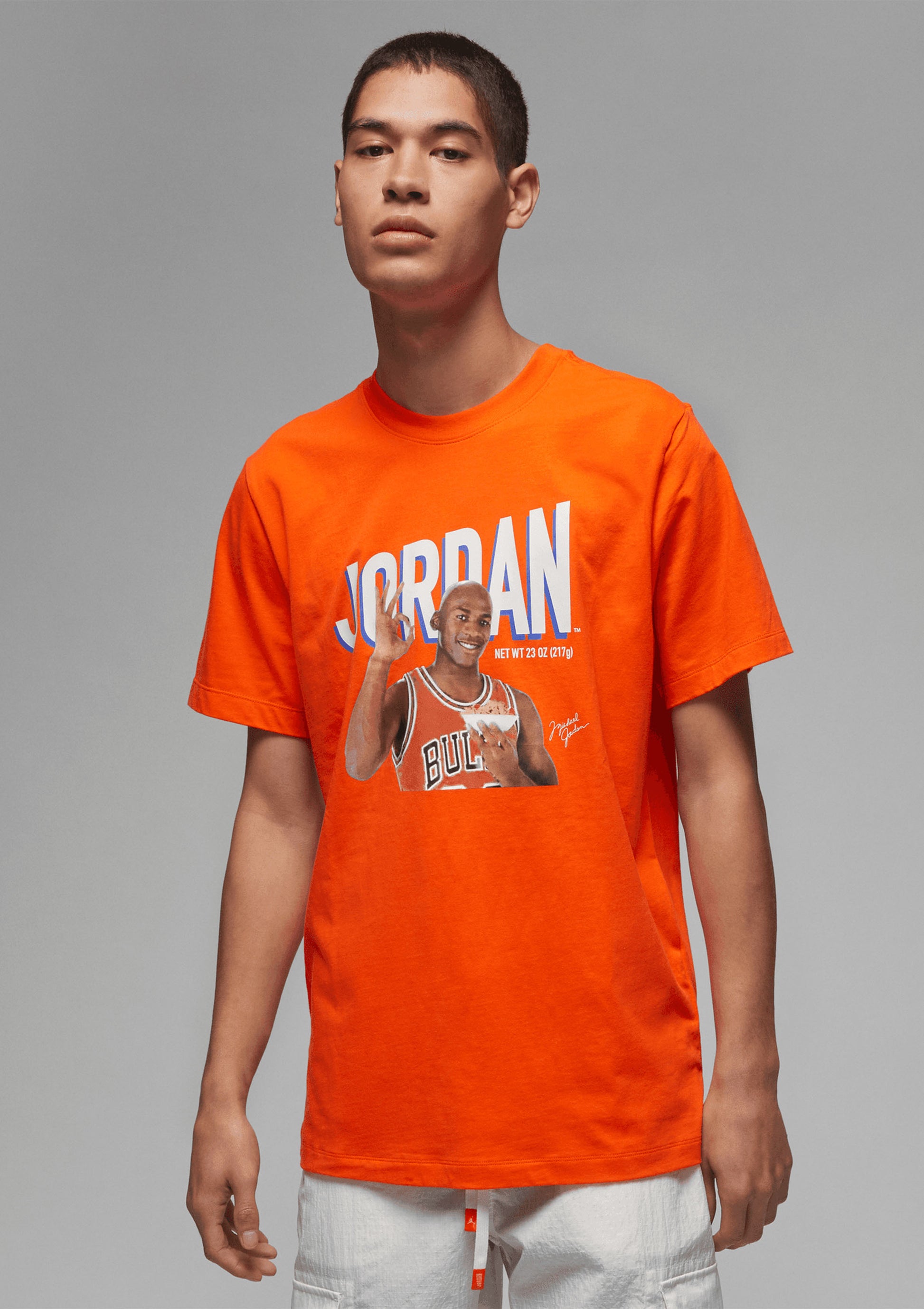 Nike Men’s Jordan Flight MVP Graphic T-Shirt Orange