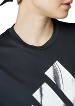 Adidas Womens Run It Brand Love T-Shirt <br> HY6970