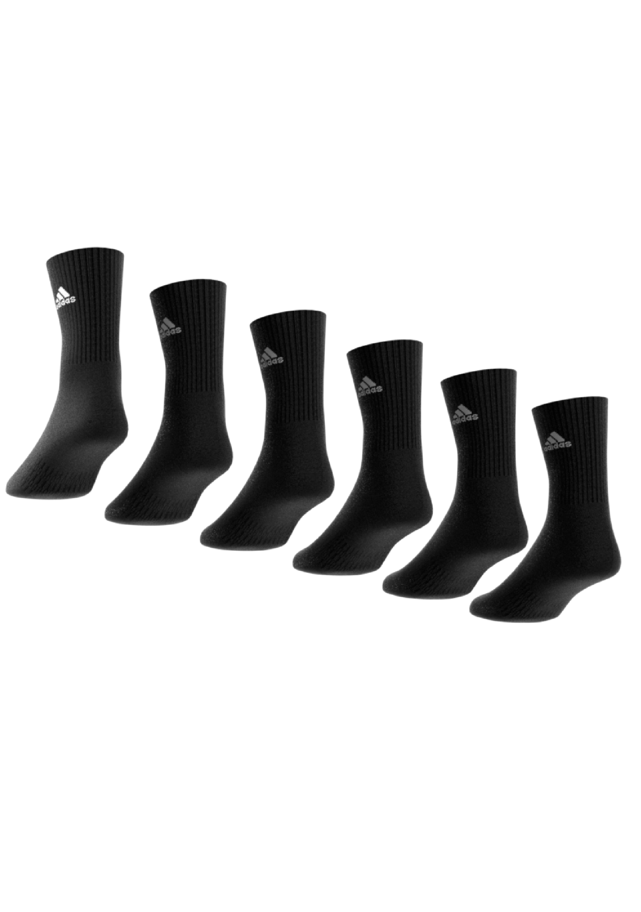Adidas 6 Pack Cushioned Sportswear Crew Socks <BR> IC1316