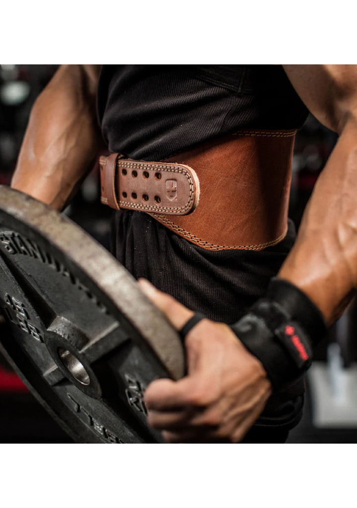 Harbinger 6" Oiled Belt Leather - Natural