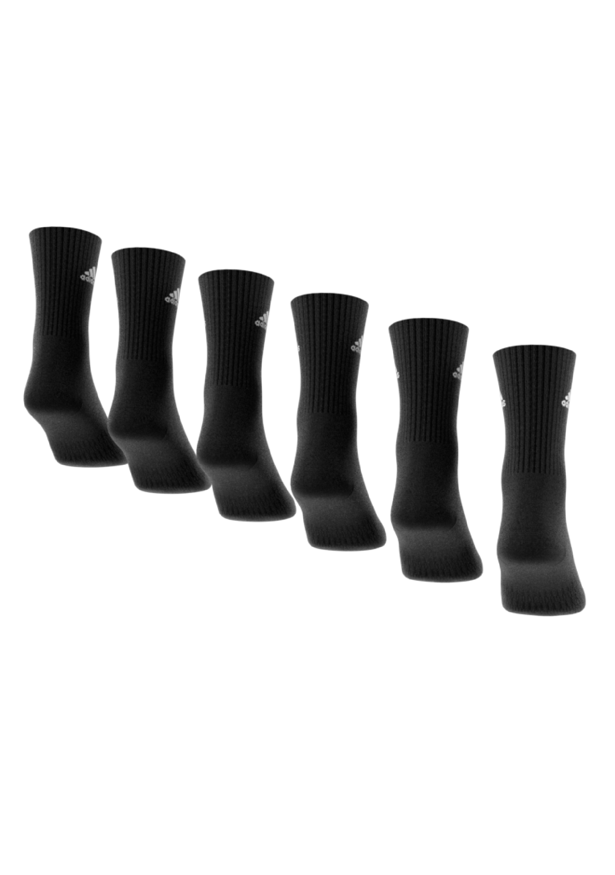Adidas 6 Pack Cushioned Sportswear Crew Socks <BR> IC1316