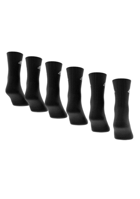 Adidas 6 Pack Cushioned Sportswear Crew Socks <BR> IC1316