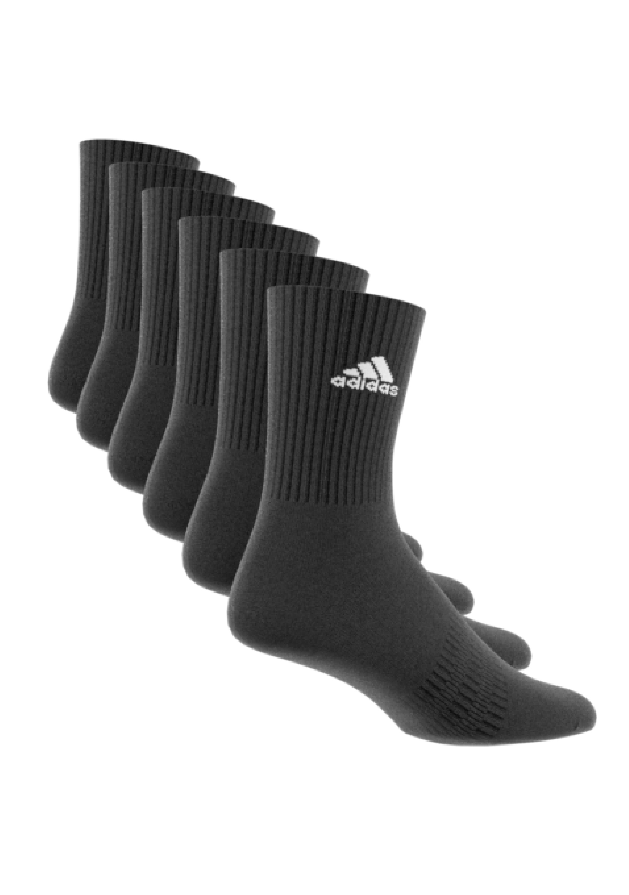 Adidas 6 Pack Cushioned Sportswear Crew Socks <BR> IC1316
