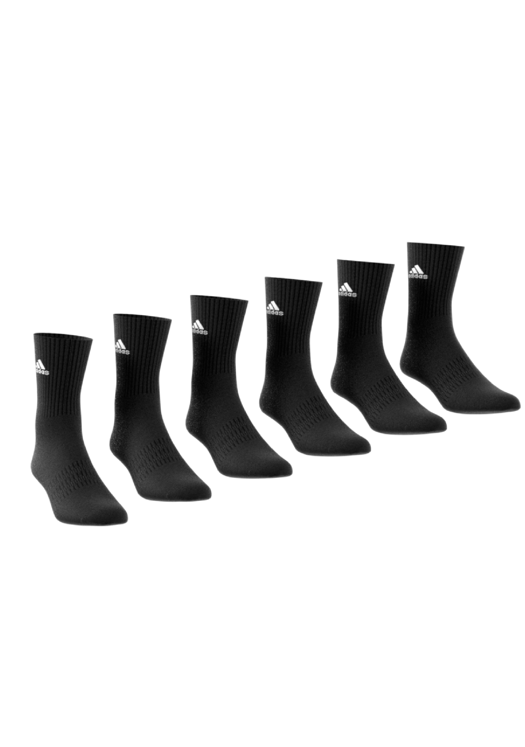 Adidas 6 Pack Cushioned Sportswear Crew Socks <BR> IC1316