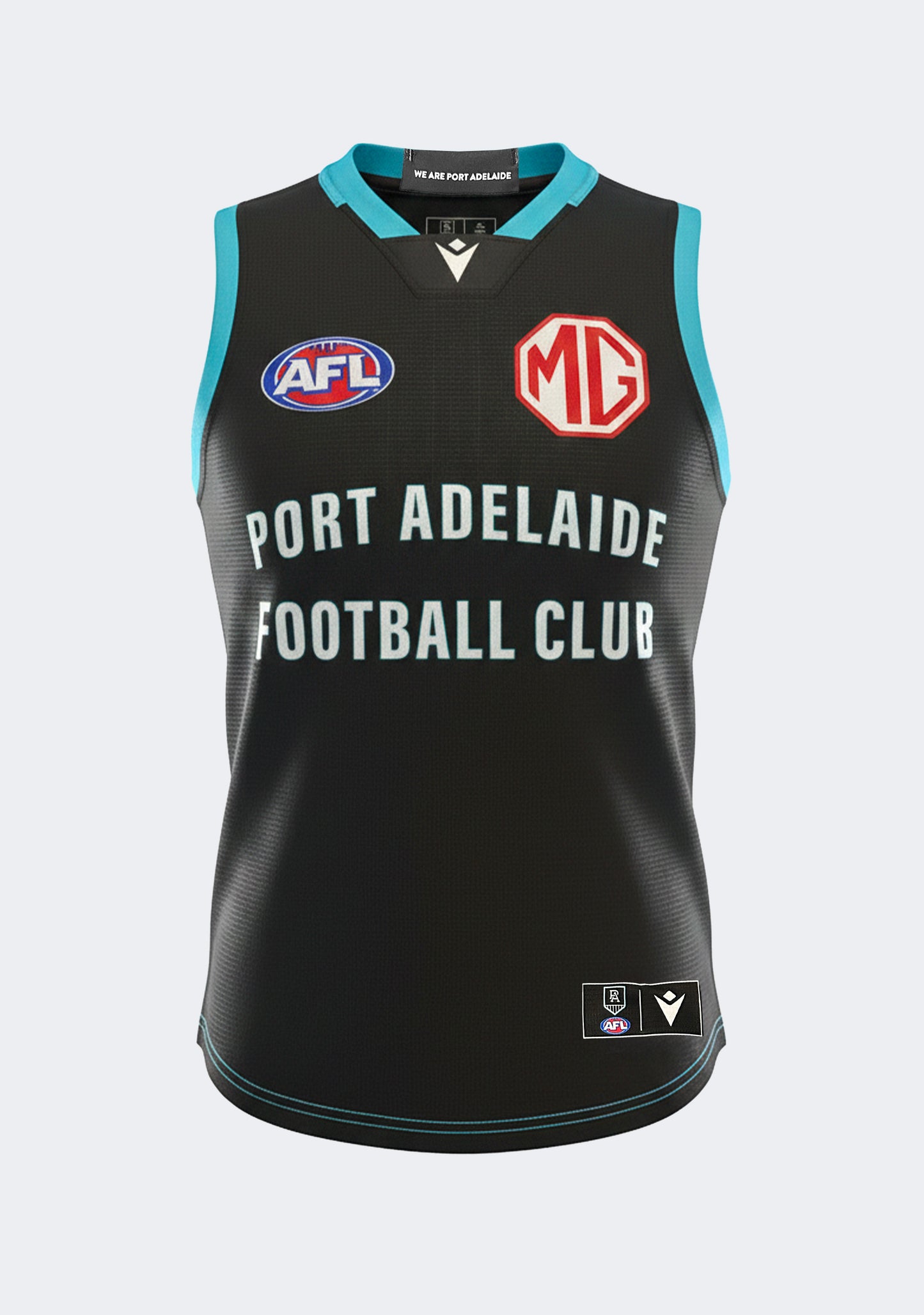 Macron Men's Port Adelaide 2025 Training Guernsey
