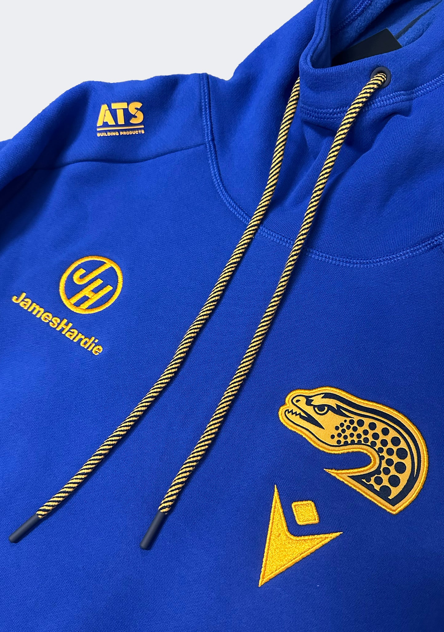 Macron Kids' Parramatta Eels 2025 Player Travel Hoodie