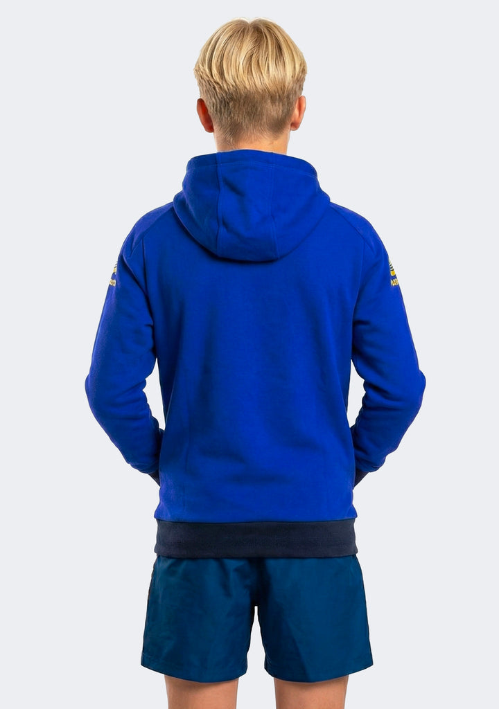 Macron Kids' Parramatta Eels 2025 Player Travel Hoodie