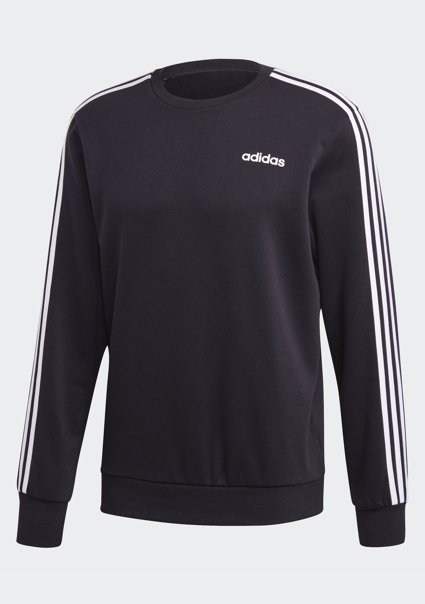 Adidas Men's Essentials 3 Stripes French Terry Crew